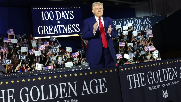 trump-100-days-crowd-getty